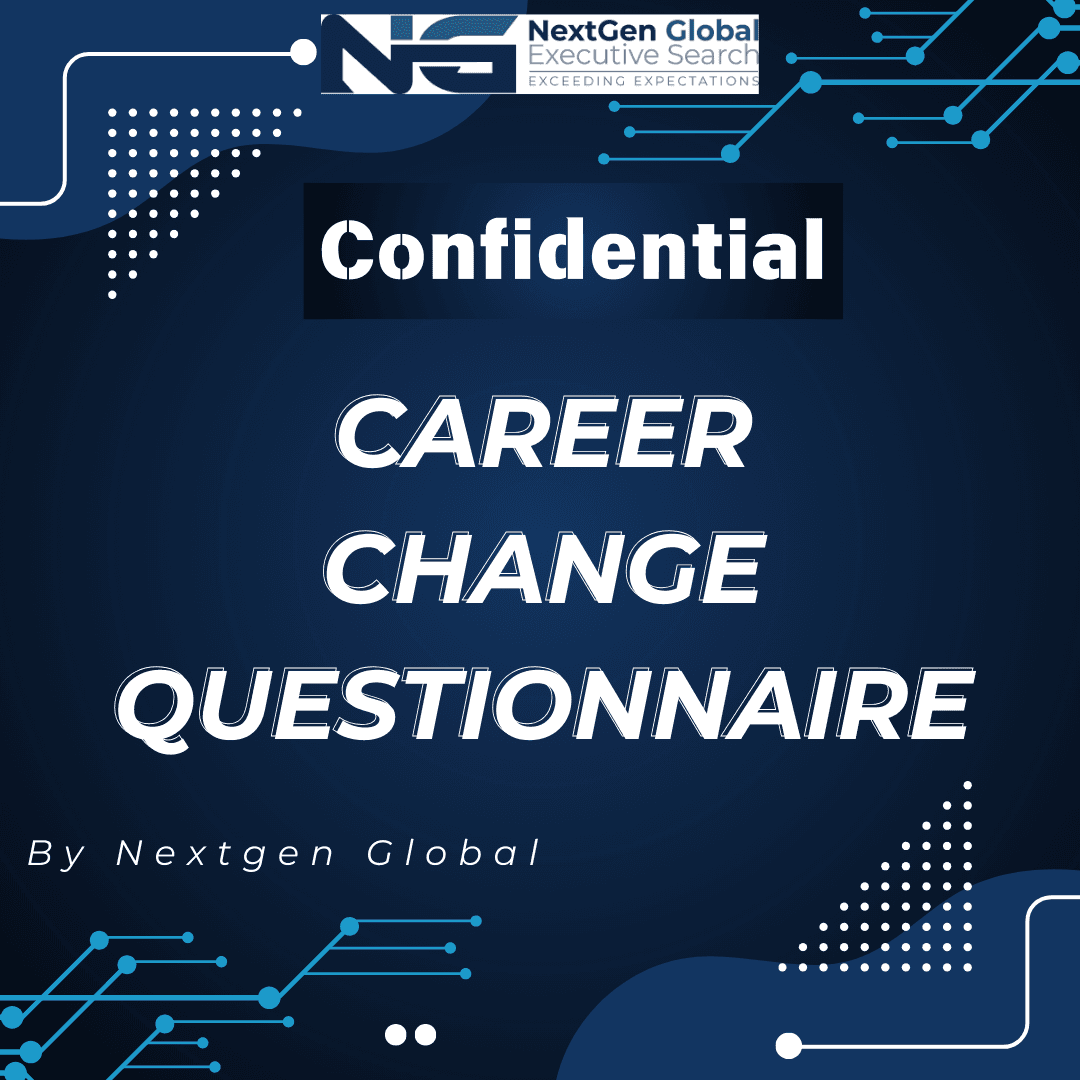 Career Change Questionnaire